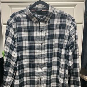 Marmot plaid shirt and vest